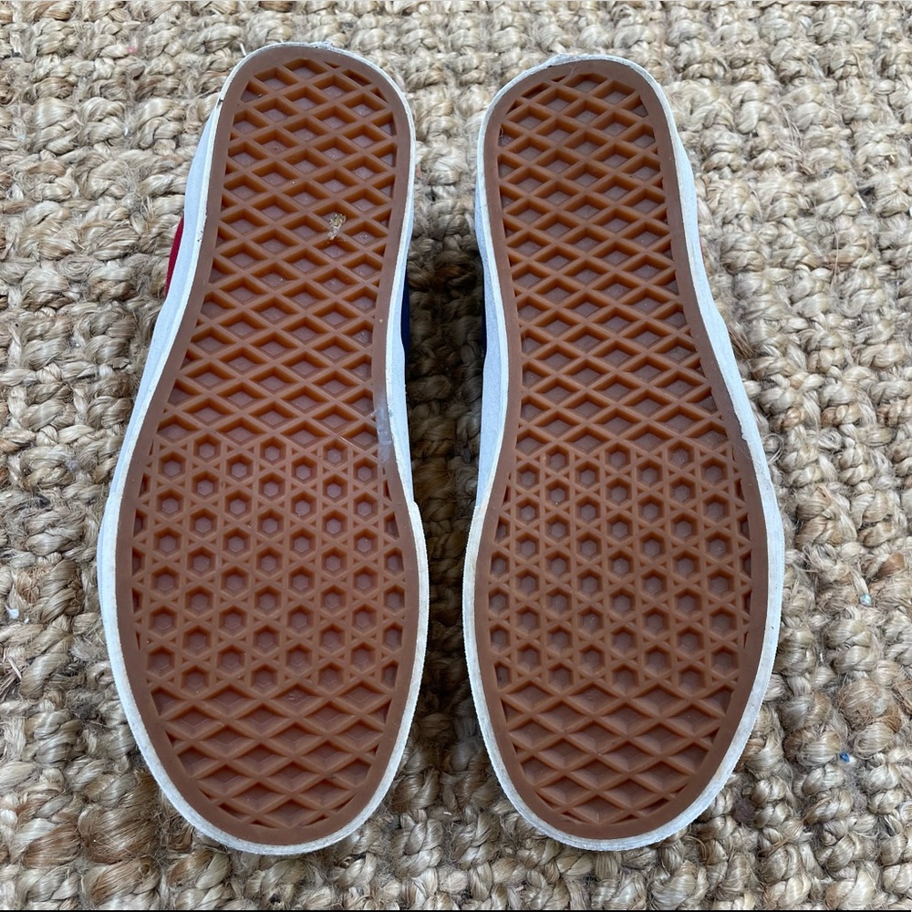 Vans Suede Canvas Colorblock Shoes size 6.5 - Picture 7 of 8